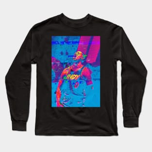 Tyrese Haliburton Infrared Long Sleeve T-Shirt